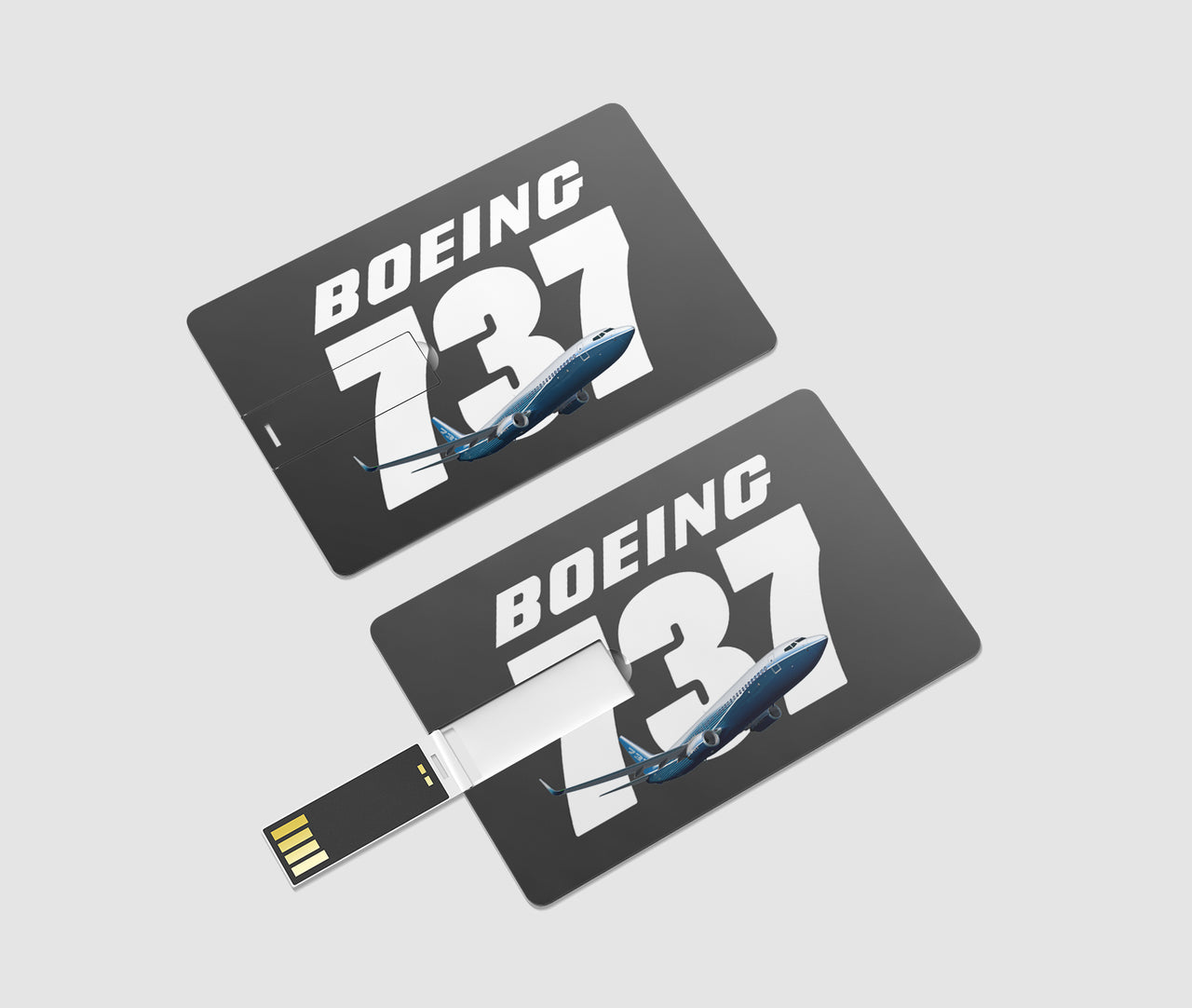 Super Boeing 737+Text Designed USB Cards