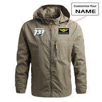 Thumbnail for Super Boeing 737+Text Designed Thin Stylish Jackets