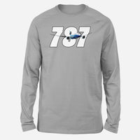 Thumbnail for Super Boeing 787 Designed Long-Sleeve T-Shirts