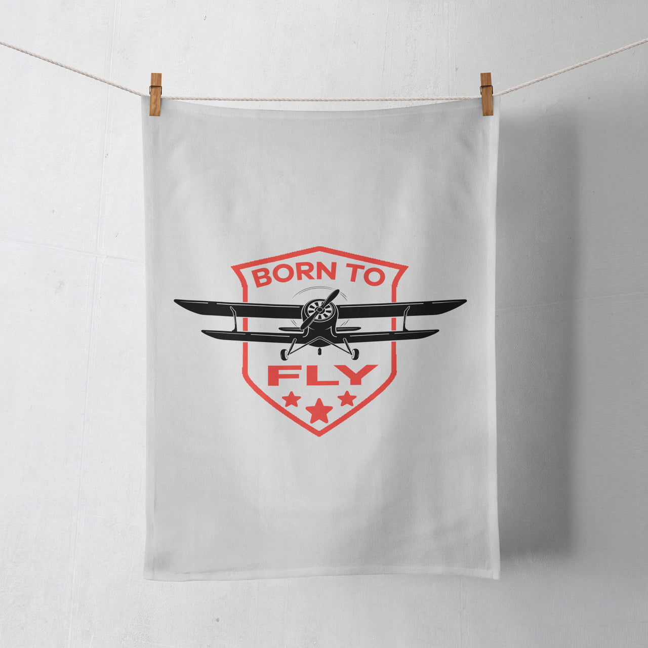 Super Born To Fly Designed Towels