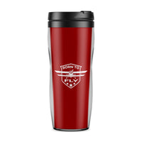 Thumbnail for Super Born To Fly Designed Travel Mugs