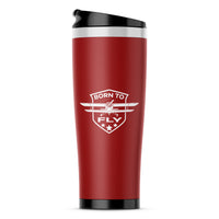 Thumbnail for Super Born To Fly Designed Travel Mugs
