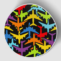 Thumbnail for Super Colourful Airplanes Designed Stickers