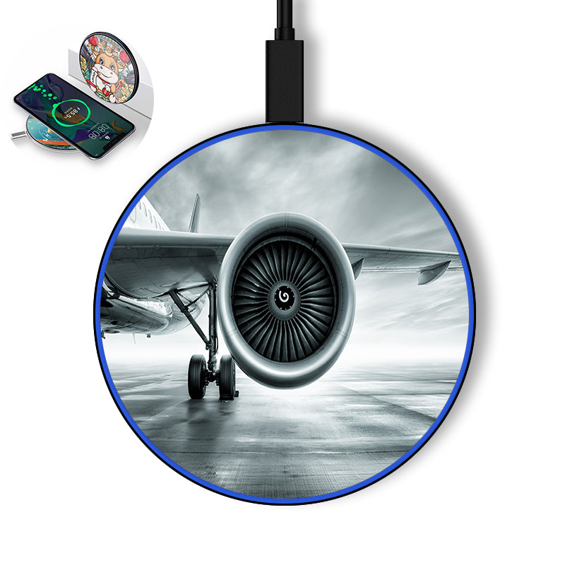 Super Cool Airliner Jet Engine Designed Wireless Chargers