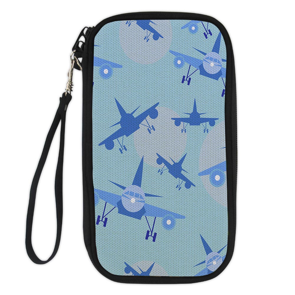 Super Funny Airplanes Designed Travel Cases & Wallets