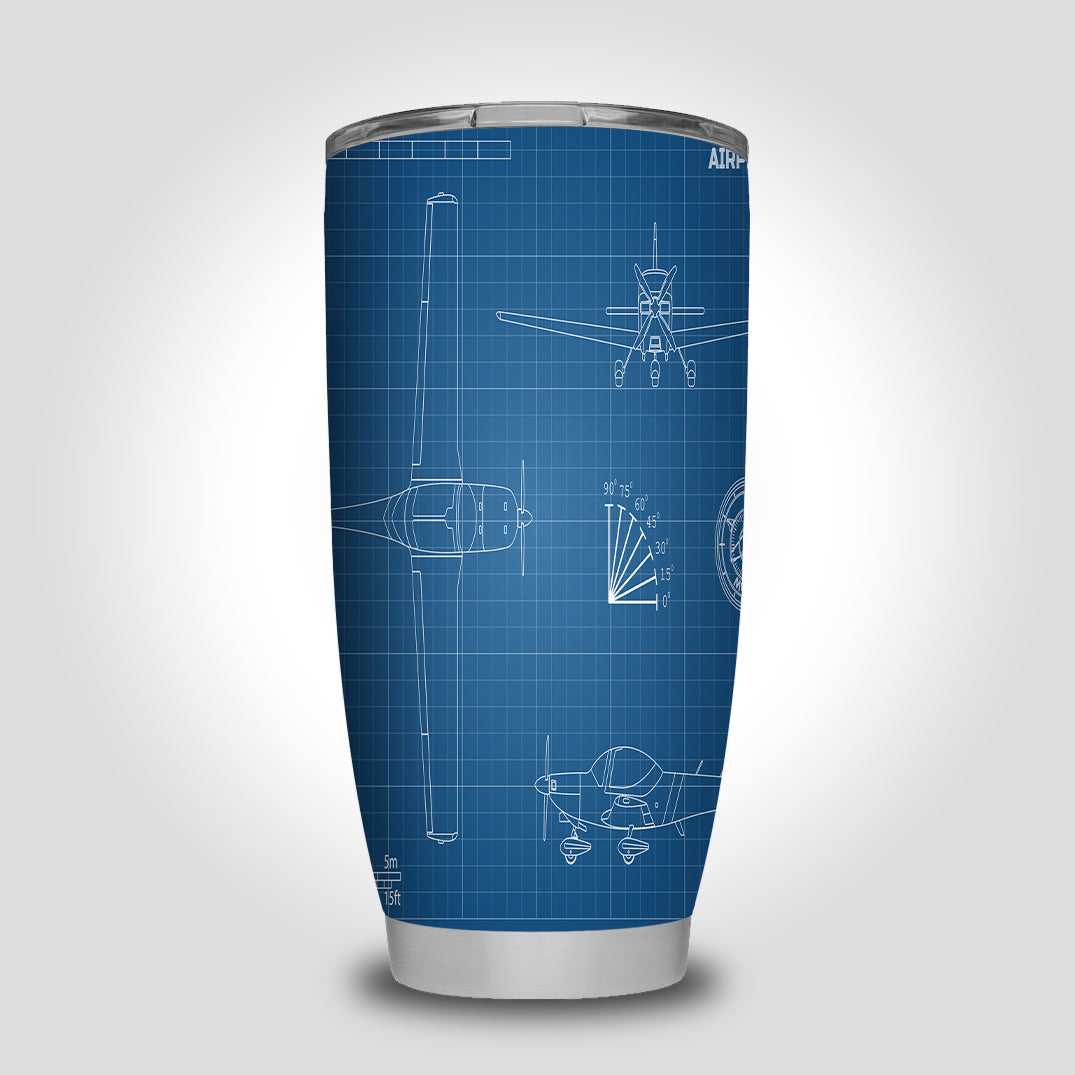 Super Propeller Details Designed Tumbler Travel Mugs