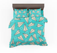 Thumbnail for Super Cool Paper Airplanes Designed Bedding Sets