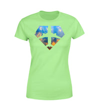 Thumbnail for Supermen of The Skies (Sunrise) Designed Women T-Shirts