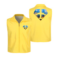 Thumbnail for Supermen of The Skies (Sunrise) Designed Thin Style Vests