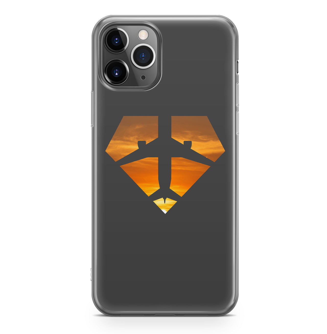Supermen of The Skies (Sunset) Designed iPhone Cases