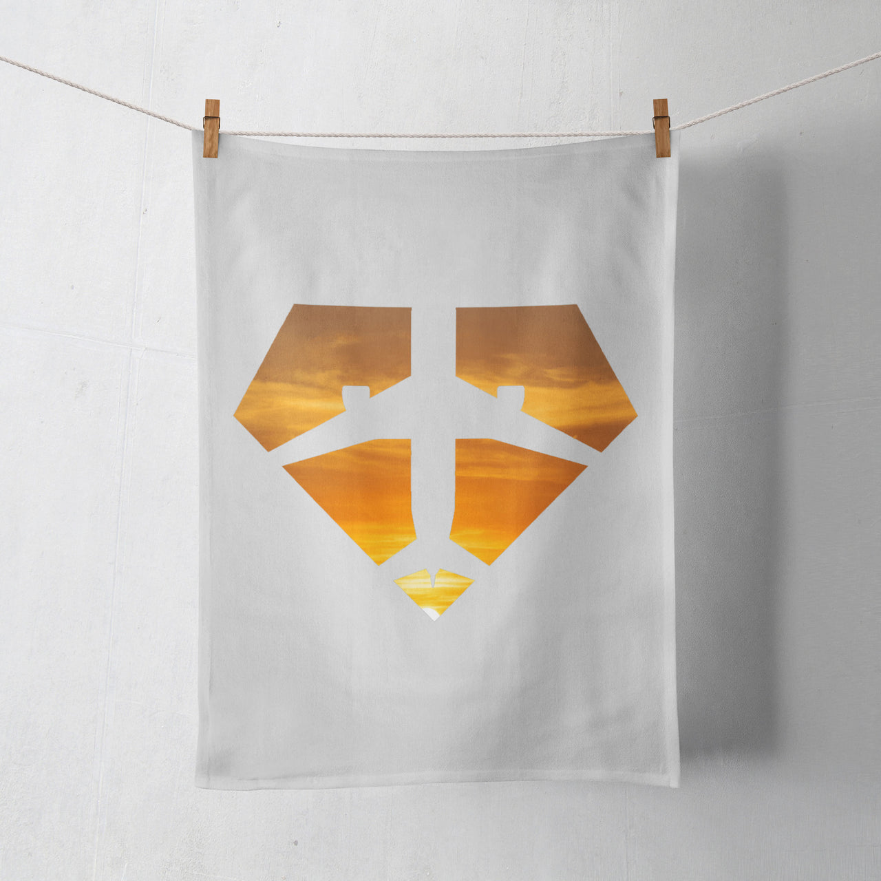 Supermen of The Skies (Sunset) Designed Towels