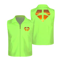 Thumbnail for Supermen of The Skies (Sunset) Designed Thin Style Vests
