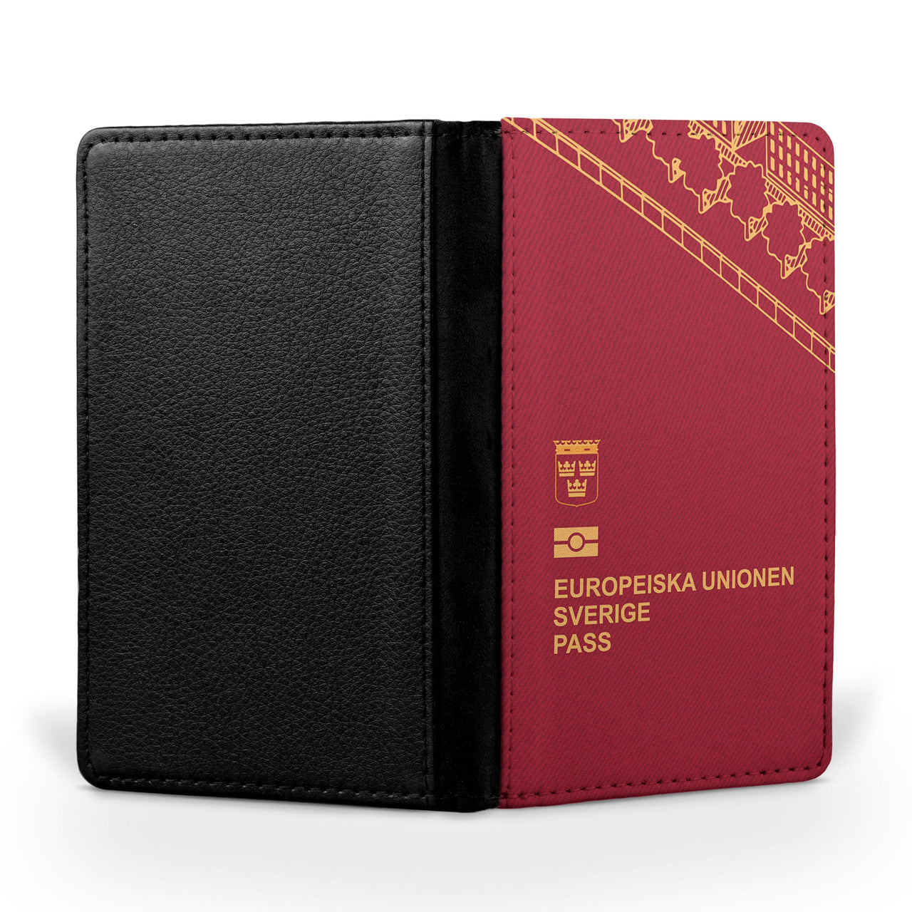 Sweden Passport Designed Passport & Travel Cases