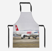 Thumbnail for Swiss Airlines Bombardier CS100 Designed Kitchen Aprons