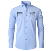 Thumbnail for Custom TWO LOGOS Designed Long Sleeve Shirts