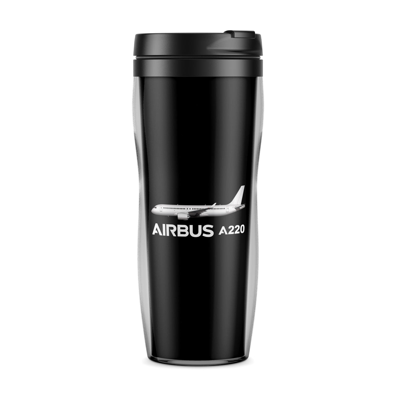 The Airbus A220 Designed Travel Mugs