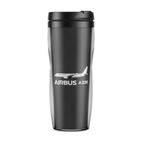Thumbnail for The Airbus A220 Designed Travel Mugs