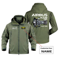 Thumbnail for The Airbus A330neo & Trent 7000 Engine Designed Military Jackets (Customizable)