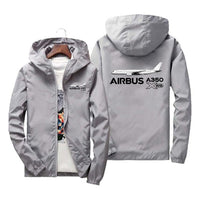 Thumbnail for The Airbus A350 WXB Designed Windbreaker Jackets
