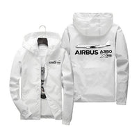 Thumbnail for The Airbus A350 WXB Designed Windbreaker Jackets