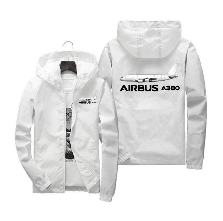 The Airbus A380 Designed Windbreaker Jackets