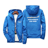 Thumbnail for The Antonov AN-225 Designed Windbreaker Jackets
