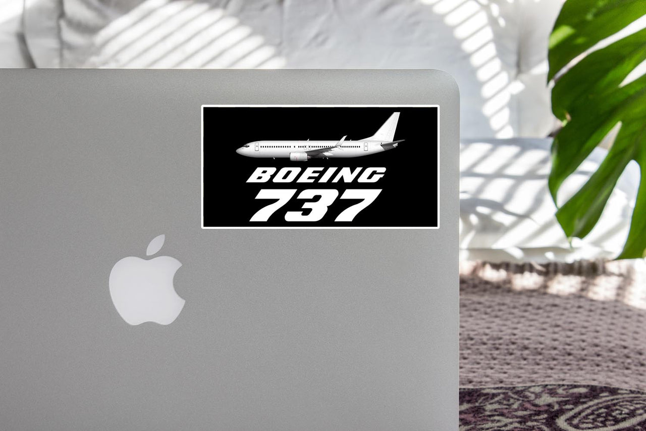 The Boeing 737 Designed Stickers