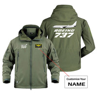 Thumbnail for The Boeing 737 Designed Military Jackets (Customizable)