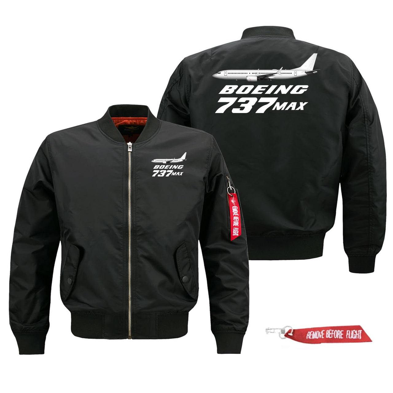The Boeing 737 "Max" Designed Pilot Jackets (Customizable)