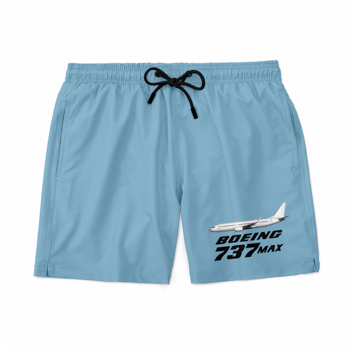 The Boeing 737Max Designed Swim Trunks & Shorts