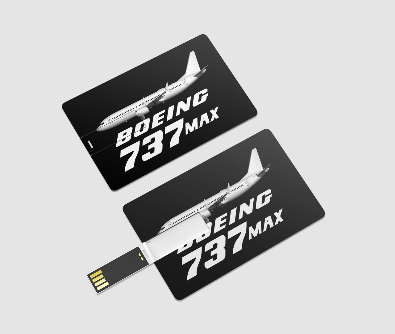The Boeing 737Max Designed USB Cards