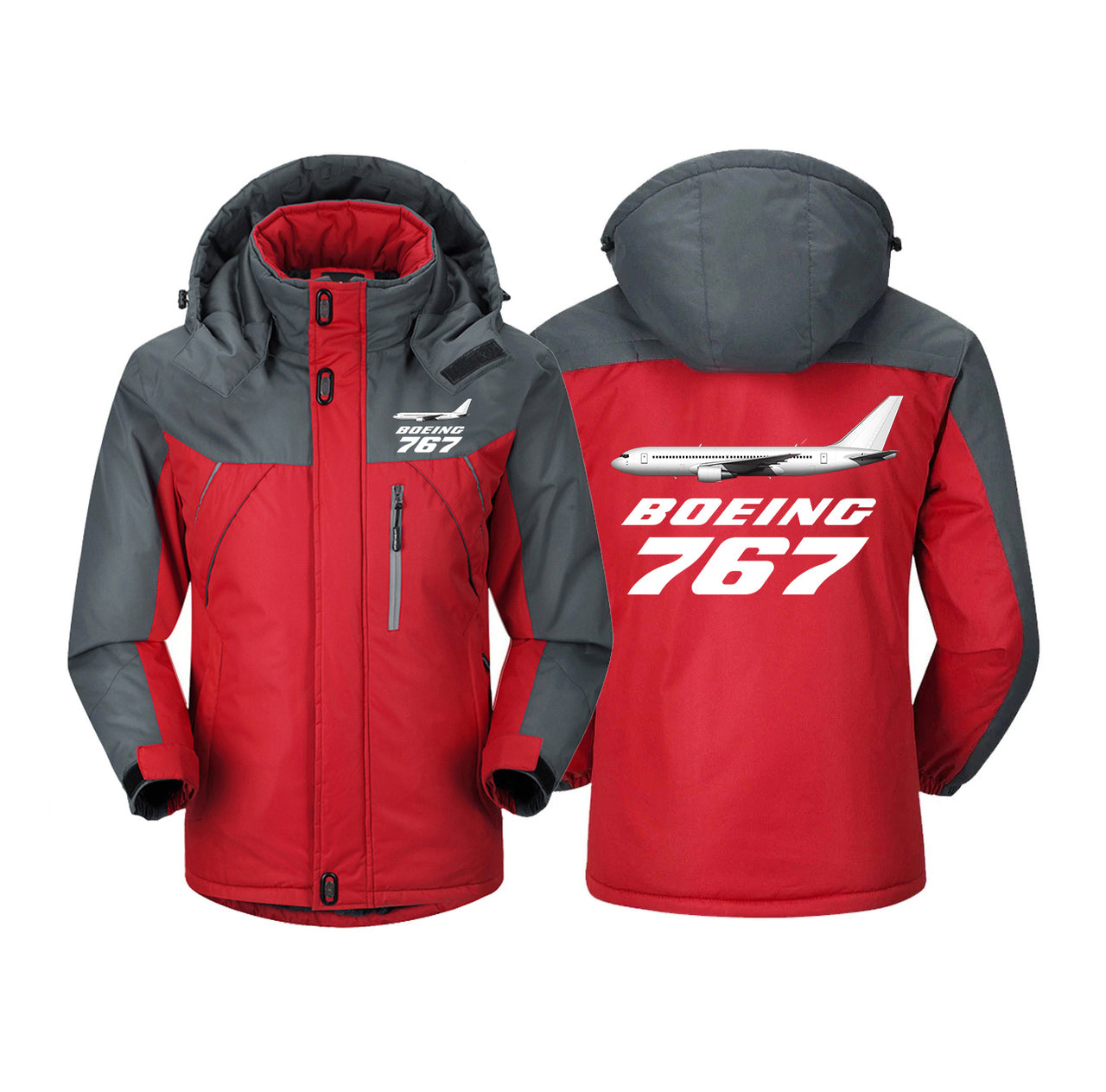 The Boeing 767 Designed Thick Winter Jackets