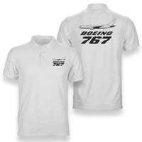 Thumbnail for The Boeing 767 Designed Double Side Polo T-Shirts