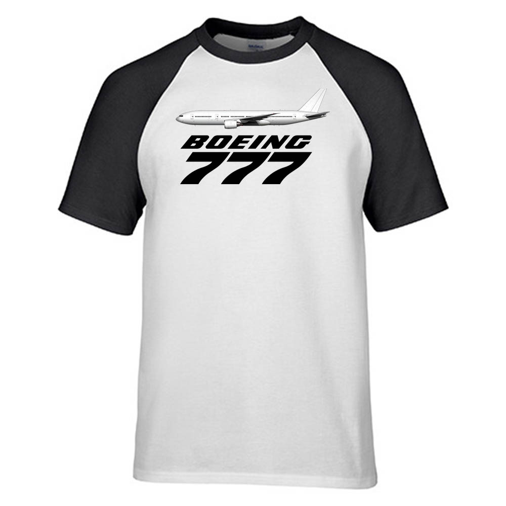 The Boeing 777 Designed Raglan T-Shirts