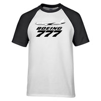 Thumbnail for The Boeing 777 Designed Raglan T-Shirts