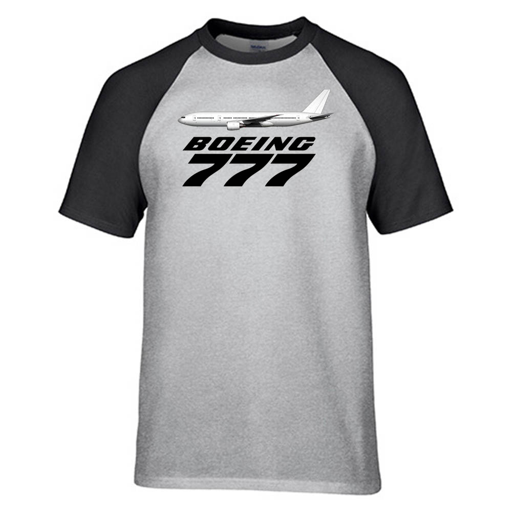 The Boeing 777 Designed Raglan T-Shirts