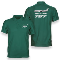 Thumbnail for The Boeing 787 Designed Double Side Polo T-Shirts