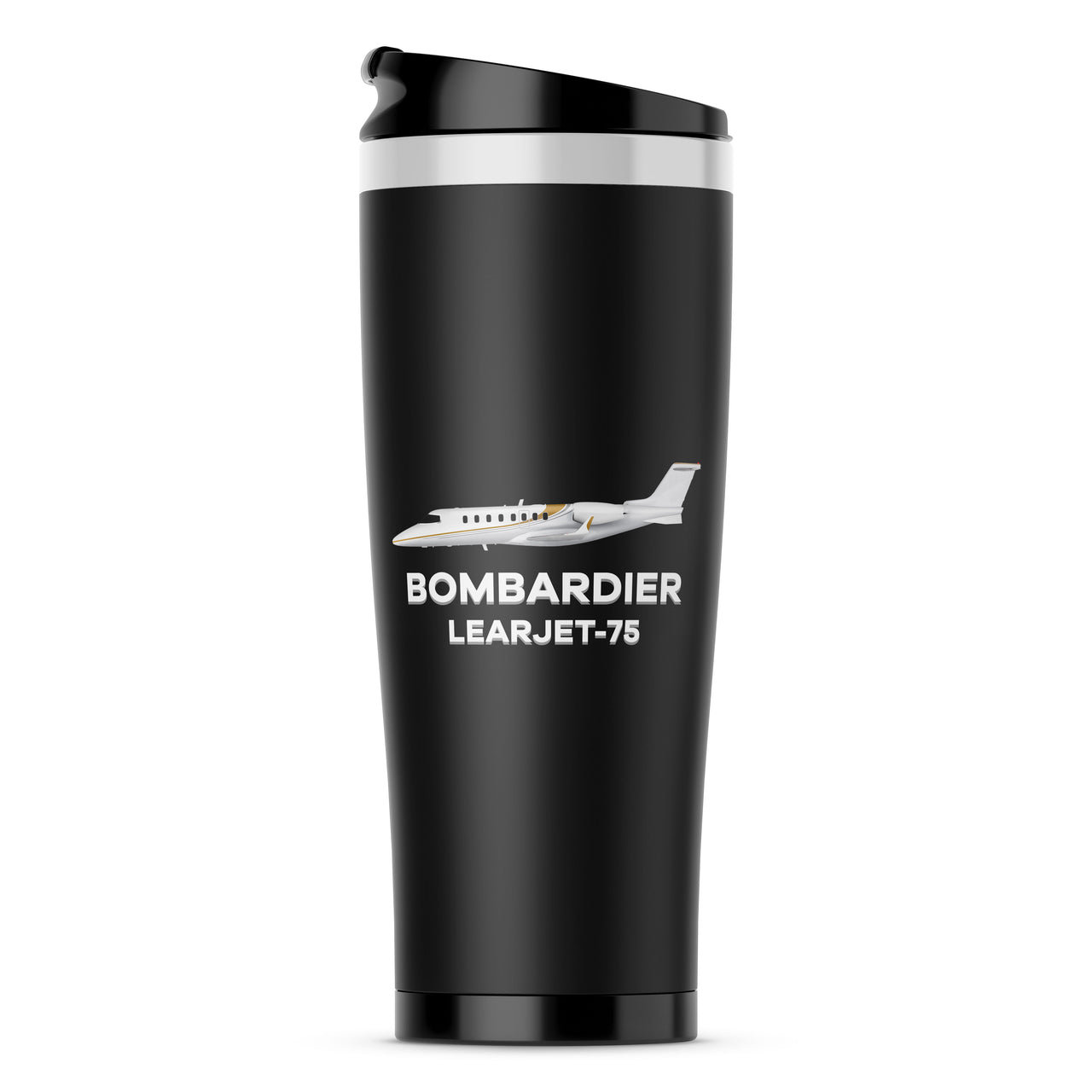 The Bombardier Learjet 75 Designed Travel Mugs