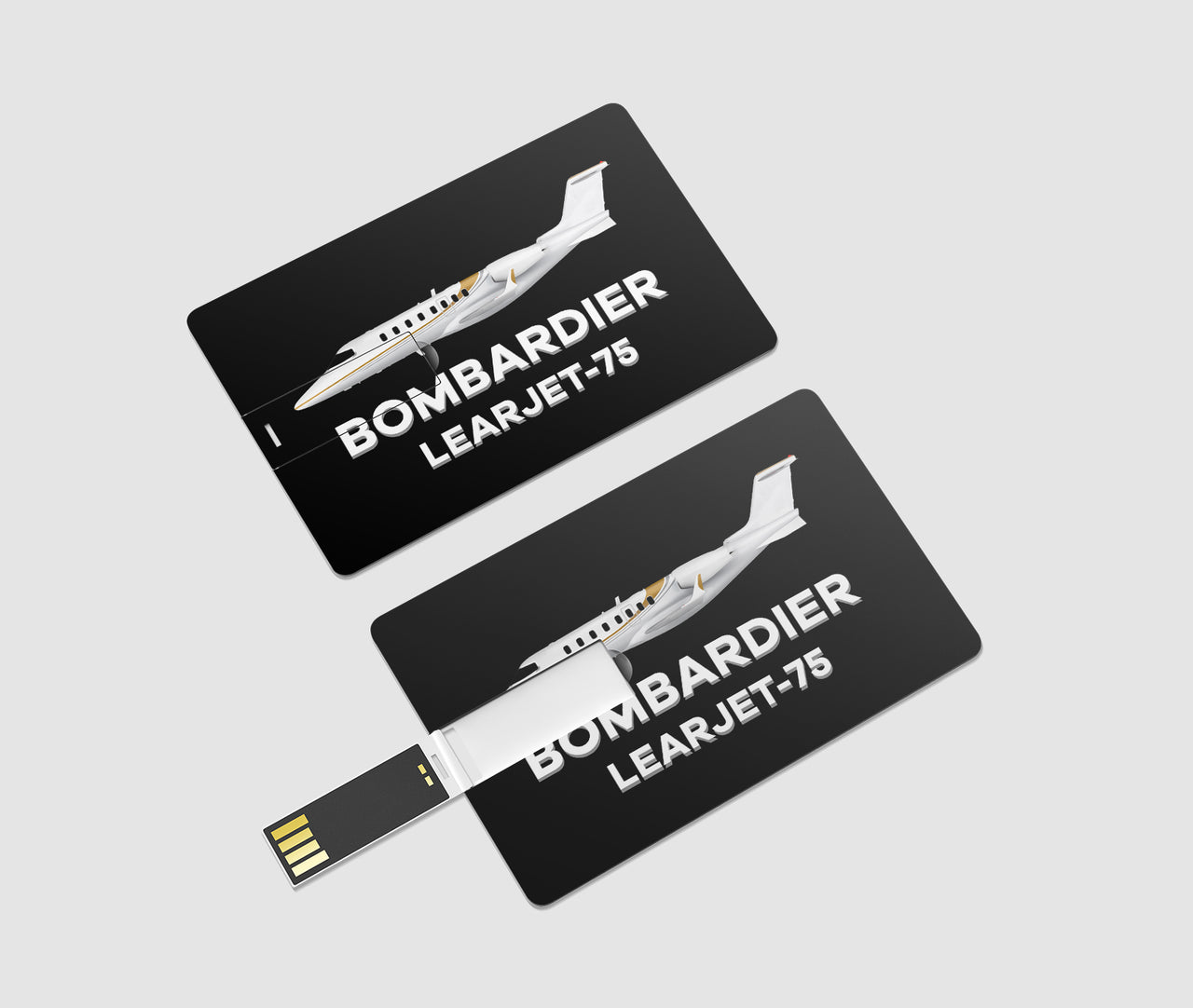 The Bombardier Learjet 75 Designed USB Cards