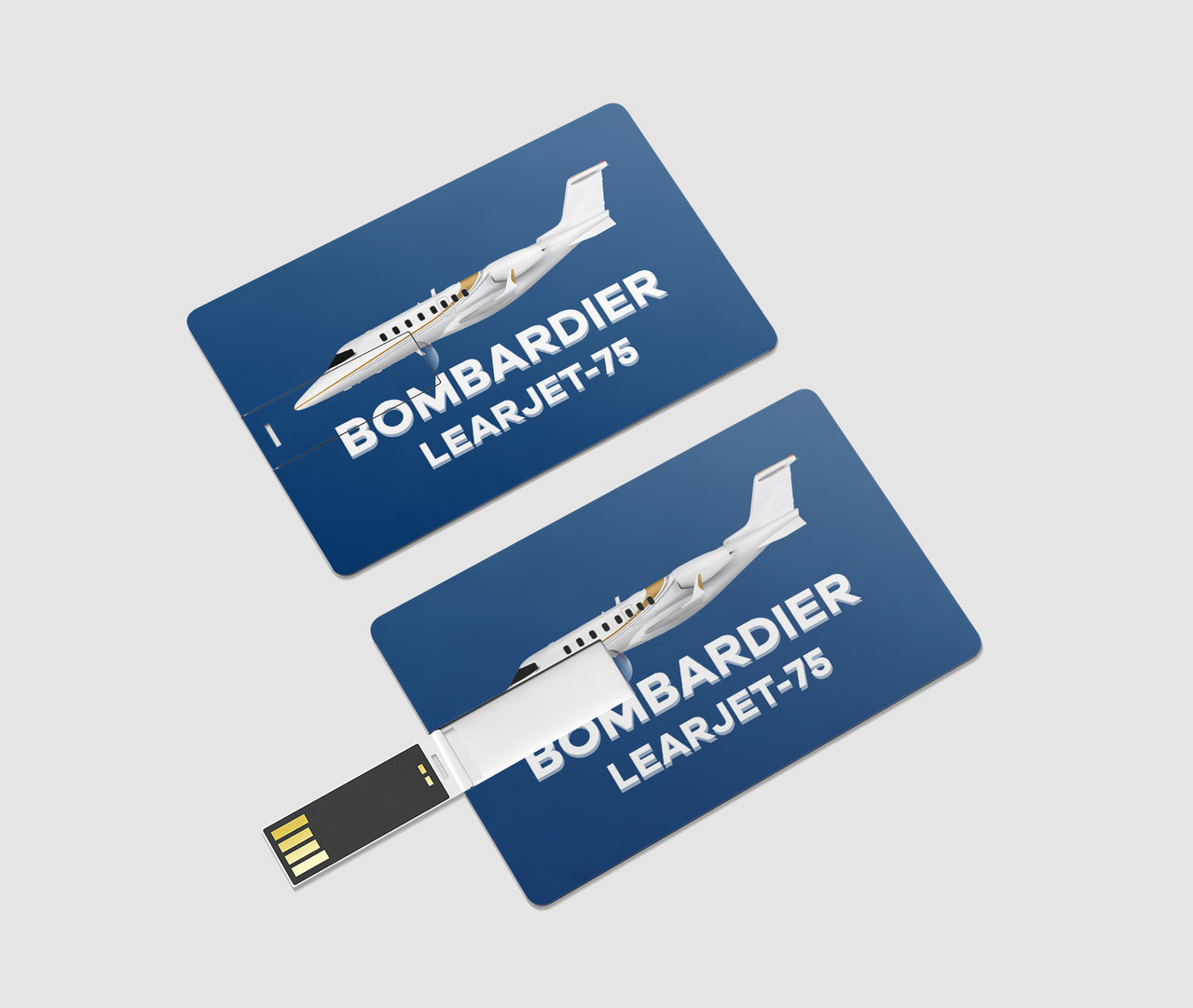 The Bombardier Learjet 75 Designed USB Cards