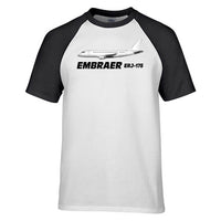 Thumbnail for The Embraer ERJ-175 Designed Raglan T-Shirts