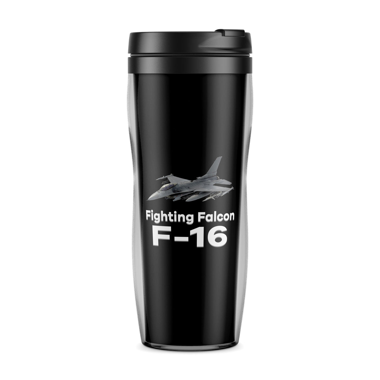 The Fighting Falcon F16 Designed Travel Mugs