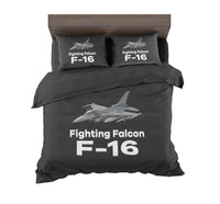 Thumbnail for The Fighting Falcon F16 Designed Bedding Sets
