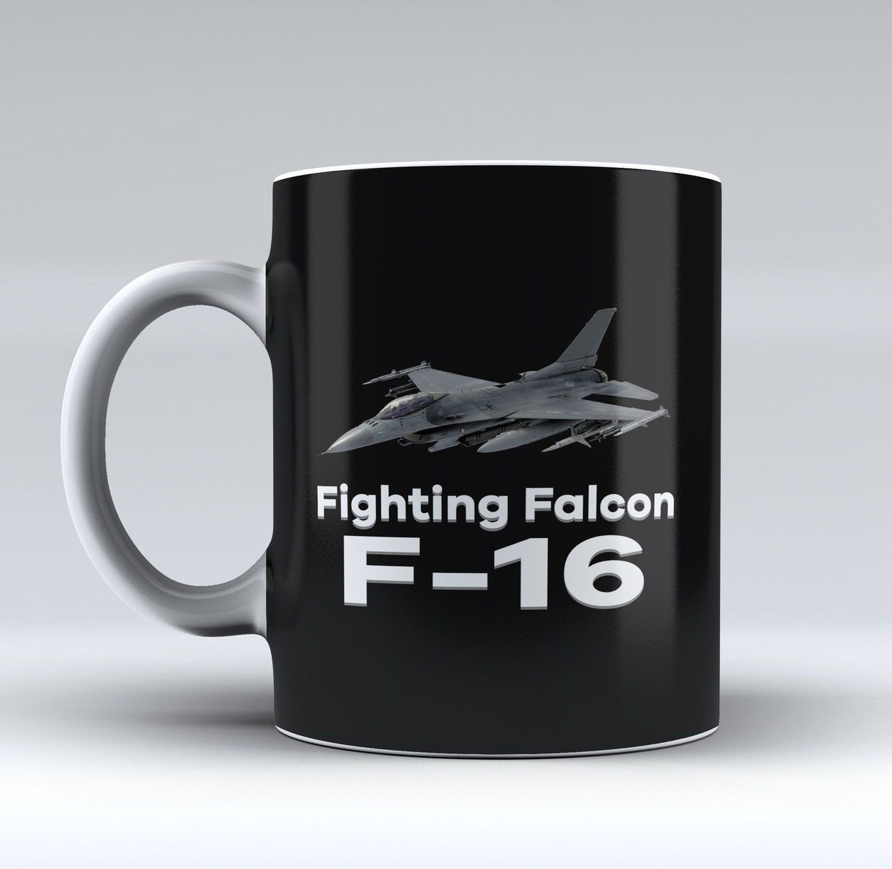 The Fighting Falcon F16 Designed Mugs