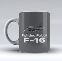 Thumbnail for The Fighting Falcon F16 Designed Mugs