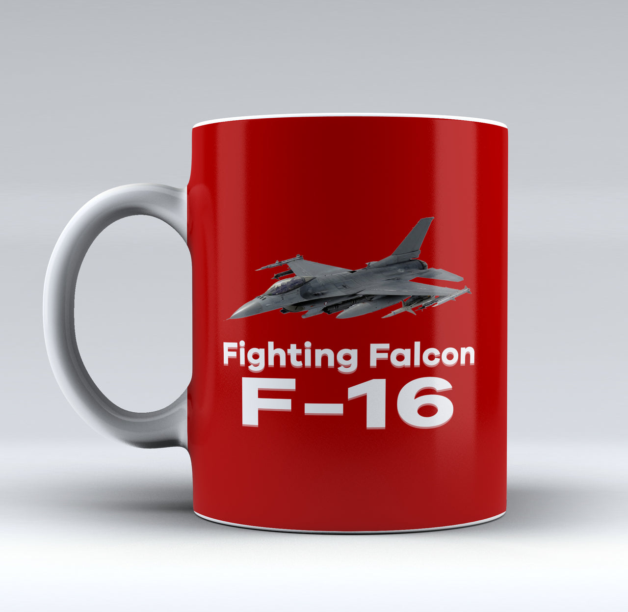 The Fighting Falcon F16 Designed Mugs