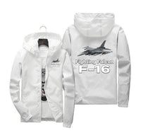 Thumbnail for The Fighting Falcon F16 Designed Windbreaker Jackets