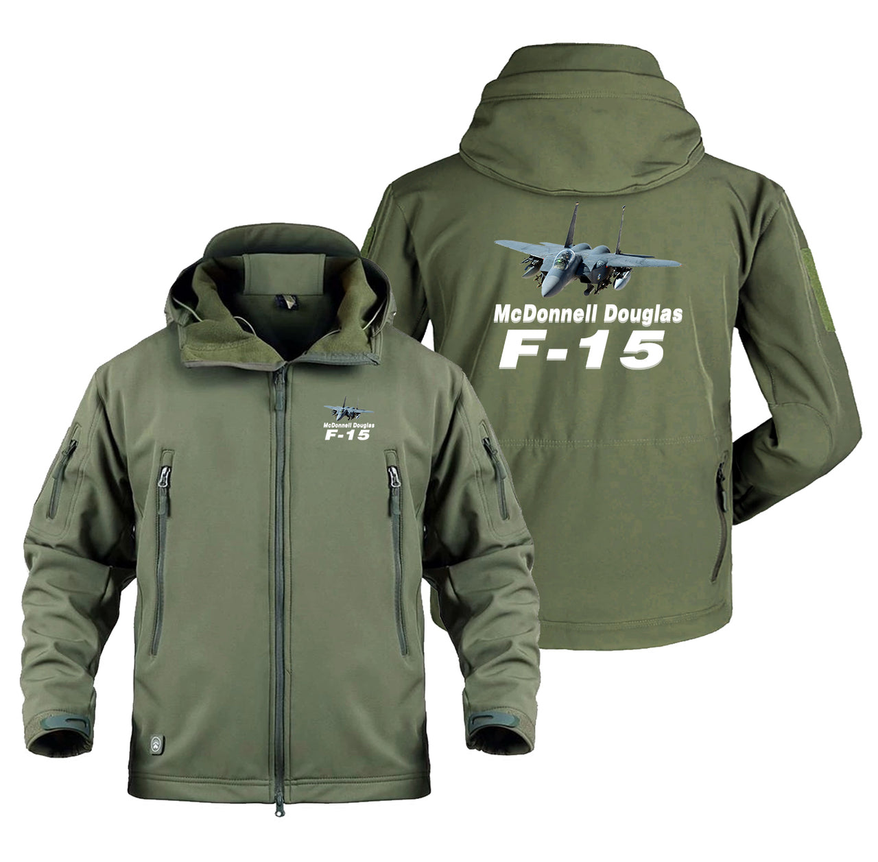The McDonnell Douglas F15 Designed Military Jackets (Customizable)