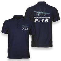 Thumbnail for The McDonnell Douglas F15 Designed Double Side Polo T-Shirts