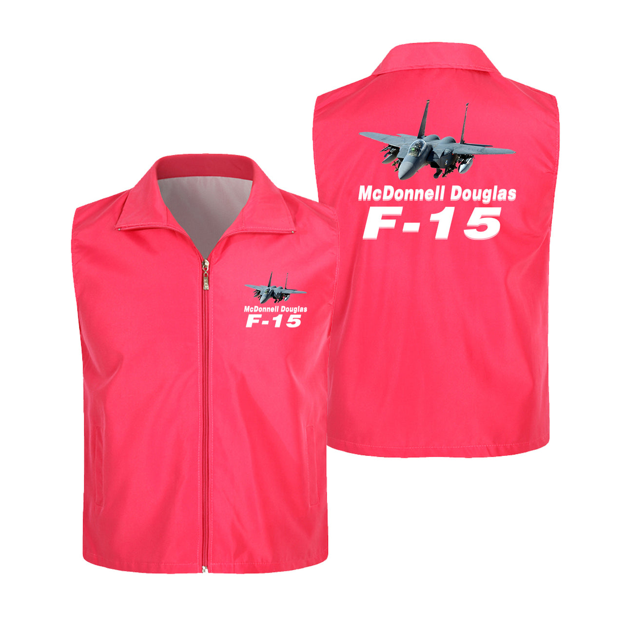 The McDonnell Douglas F15 Designed Thin Style Vests